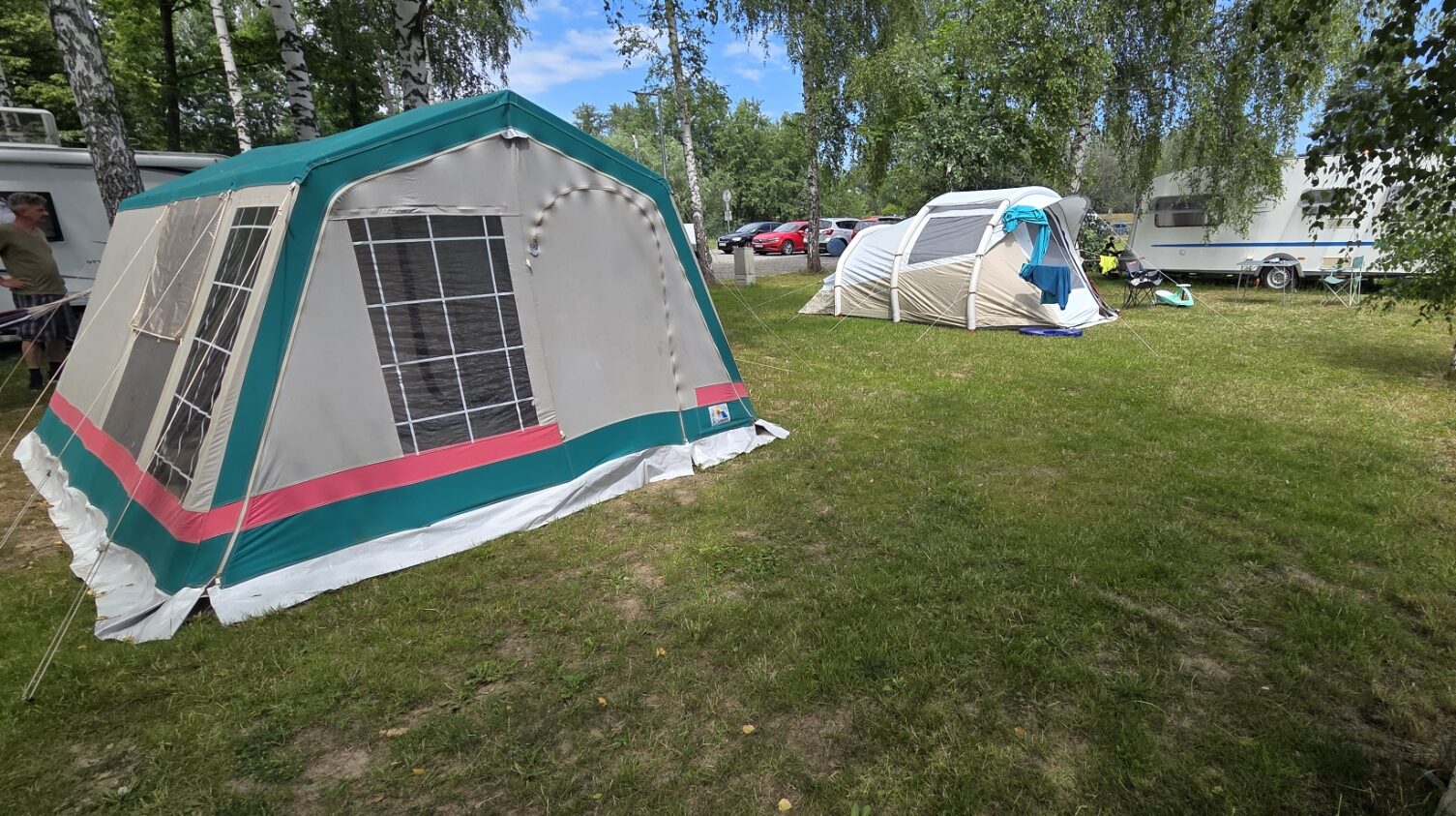 Pole campingowe nad Jeziorem Tarnobrzeskim